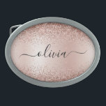 Roos Gold - Blush Pink Glitter Metal Monogram Naam Gesp<br><div class="desc">Roos Gold - Blush Pink Faux Folie Metallic Sparkle Glitter Brushed Metal Monogram Name Belt Buckle. Dit maakt het perfecte afstuderen, zoete 16 16, 18, 21, 30, 40, 50, 60, 70, 80, 90, 100 jaar, bruiloft, vrijgezellenfeest, verjaardagsfeest, baby shower of bachelorette cadeau voor iemand die van glam luxe en stijlvolle...</div>