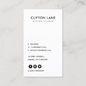 ROOS GOLD BLUSH PINK MARBLE PERSONAL PHOTO INSERT VISITEKAARTJE (Achterkant)