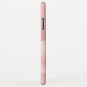 Roos Gold - Blush Pink Modern Monogram Case-Mate iPhone Case (Achterkant/rechts)