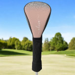 Roos Gold Blush Pink Silver Glitter Monogram Girly Golfheadcover<br><div class="desc">Roos Gold - Blush roze en Silver Sparkle Glitter Script Monogram Name Golf Driver Hoesje. Dit maakt de perfecte liefhebbende 16 verjaardag,  bruiloft,  vrijgezellenfeest,  verjaardagsdag,  baby shower of vrijgezellenfeest voor iemand die van luxe glam en stijl houdt.</div>