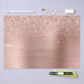 Roos Gold Blush Roze Glam Glitter Tissuepapier (Craft)