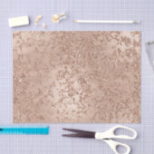 Roos Gold Blush Roze gloed Sparkle Crackle Chic Tissuepapier (Craft)