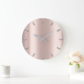 Roos Gold Blush Roze grijze zilver minimumaantal Grote Klok (Huis)