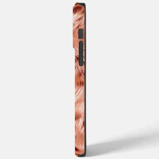 Roos Gold Blush Roze Luipaard Case-Mate iPhone Case (Achterkant / Links)