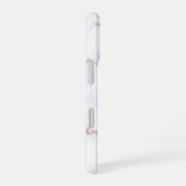 Roos Gold & Blush roze marmer Subtle - op maat gem iPhone 16 Hoesje (Rechterkant)