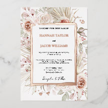 Roos Gold Boho Rustic Floral Wedding