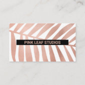 Roos Gold Boho Visitekaartje (Achterkant)