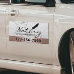 Roos Gold Border Marmer van de Notional Loan Signi Automagneet<br><div class="desc">Notaris Signing Agent Roos Gold Border Marmer Magnet.</div>