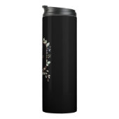 Roos Gold Botanical | Het avontuur begint citaat Thermosbeker (Geroteerd rechts)