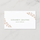 Roos Gold Botanisch Visitekaartje (Voorkant)