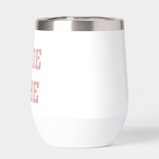 Roos Gold Bride To Be (Achterkant)