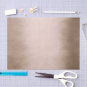 Roos Gold Bronze Metallic Skinny Copper Silk Tissuepapier (Craft)