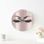 Roos Gold Brow Lash Glitter Drip Blush Glitter Grote Klok (Huis)