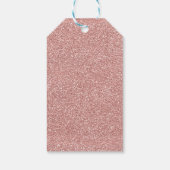 Roos Gold Brunch Bubble Bridal Wine Wining Well Cadeaulabel (Achterkant)