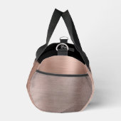 Roos Gold Brushed Metal Black Script Monogram Plunjezak (Rechts)