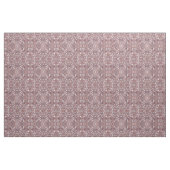 Roos Gold Burgundy Floral Illustration Pattern Stof (Yard (91,4 cm))
