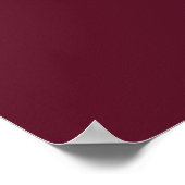 Roos Gold Burgundy Gray Geometric Seating Chart Poster (Hoek)