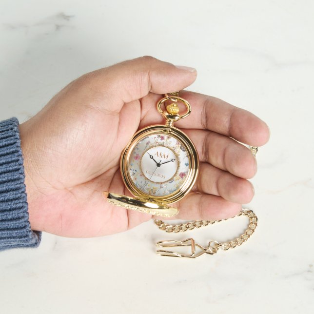 Roos Gold Butterfly Garden eWatch Horloge (Hand)