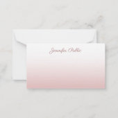 Roos Gold Calligraded Script Elegant Sjabloon (Voorkant)