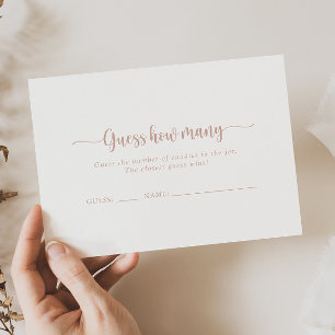 Roos Gold Calligrafie — Hoeveel gamekaart Visitekaartje