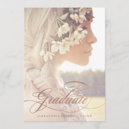 Roos Gold Calligrafie | Twee fotograafpartijen Kaart