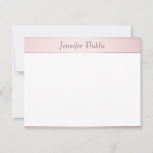 Roos Gold Calligraphy Script Elegant Sjabloon