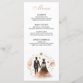 Roos Gold Celestial Menu (Voorkant)