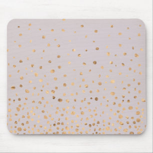 Roos Gold Champagne Bubbles Mousepad Muismat