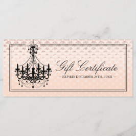 Roos Gold Chandelier Gift Certificate