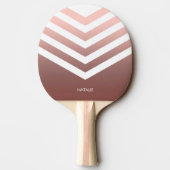 Roos Gold Chevrons Tafeltennisbatje (Achterkant)