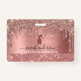 Roos Gold Chic Cleaning Services Badge