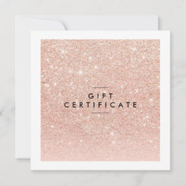 Roos Gold Chic Salon Gift Certificate
