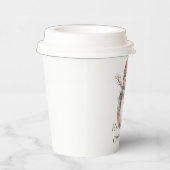 Roos Gold Christmas Snowman Papieren Bekers (Rechts)