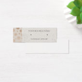 Roos Gold Circles Stud voor Kaarten met beeldscher Mini Visitekaartjes (Bureau)