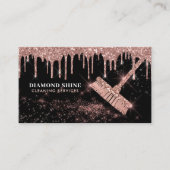 Roos Gold Cleaning Services Visitekaartje (Voorkant)