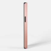 Roos Gold Colour | Aangepaste Initialen iPhone Hoesje (Rechterkant)