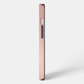 Roos Gold Colour | Aangepaste Initialen iPhone Hoesje (Linkerkant)