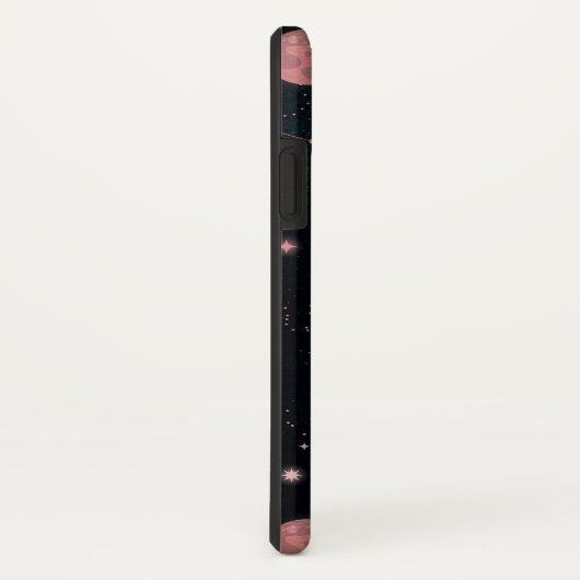 Roos Gold Constellations | Monogram voor de buiten Case-Mate iPhone Case (Achterkant/rechts)