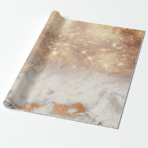 Roos Gold Copper Grey Abstracte marmer Glitter Spa