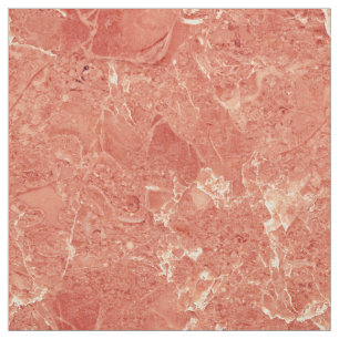 Roos Gold Coral Red Marble Textern Patroon Stof