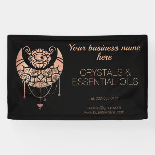 Roos Gold Crescent Moon Craft Booth Spandoek