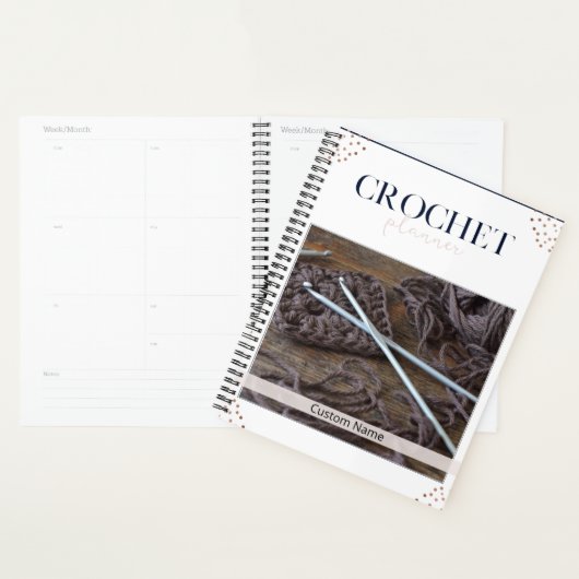 Roos Gold Crochet Planner (Display)