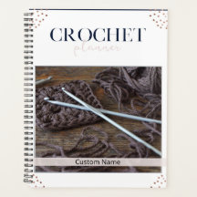 Roos Gold Crochet Planner