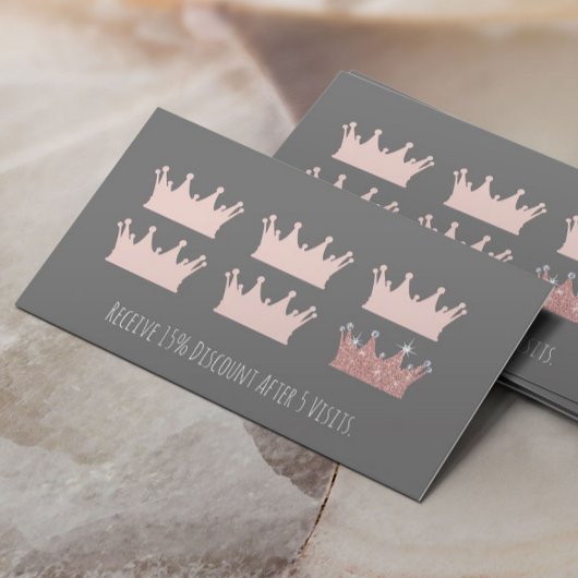 Roos Gold Crown Makeup Artist Beauty Salon Loyalty