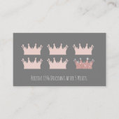 Roos Gold Crown Makeup Artist Beauty Salon Loyalty (Voorkant)