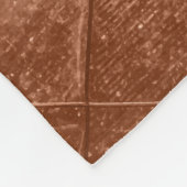 Roos Gold Crush Fleece Deken (Hoek)