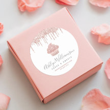 Roos Gold Cupcake Pastry Chef Bakery Glitter Drive