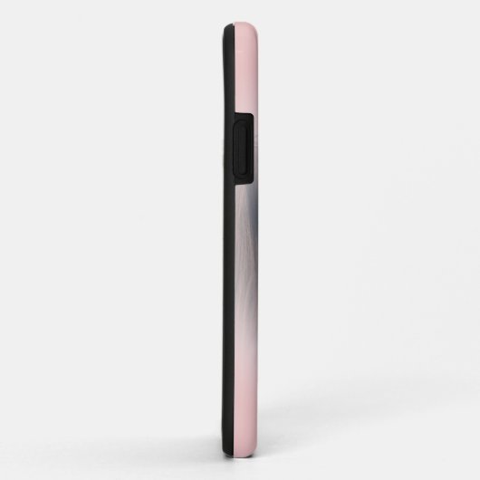 Roos Gold Custom Een Foto Verloop iPhone Case (Achterkant/rechts)