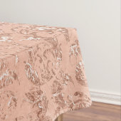 Roos Gold Damask Tafelkleed (Voorbeeld)