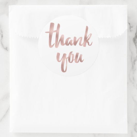 Roos Gold Dank u stickers (Tas)